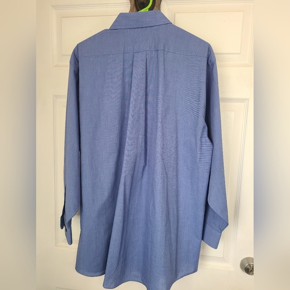 (1145) Stafford Men's Classic Long Sleeve Oxford Dress Shirt, Size: 16.5 (32/33) - Picture 12 of 13